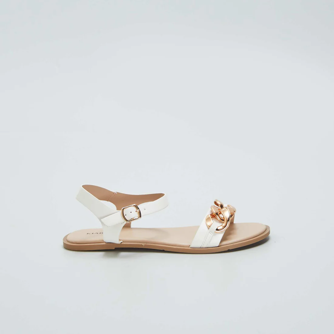 chain sandals-white-2
